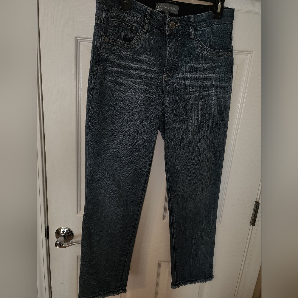 Wit & Wisdom Ab SolutionIn Size 6 Distressed Denim Jeans